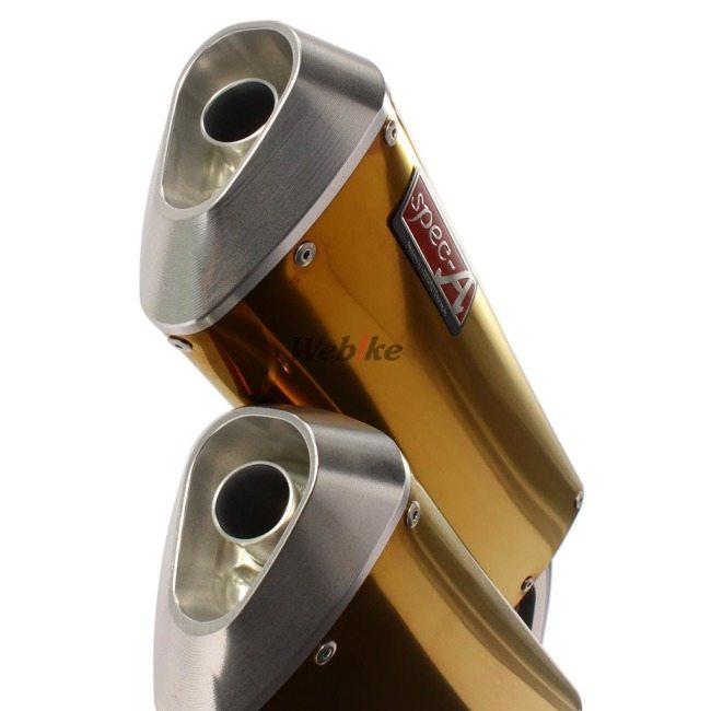 YAMAMOTO RACING（ヤマモトレーシング） SPEC-A SLIP-ON TWIN チタン 2