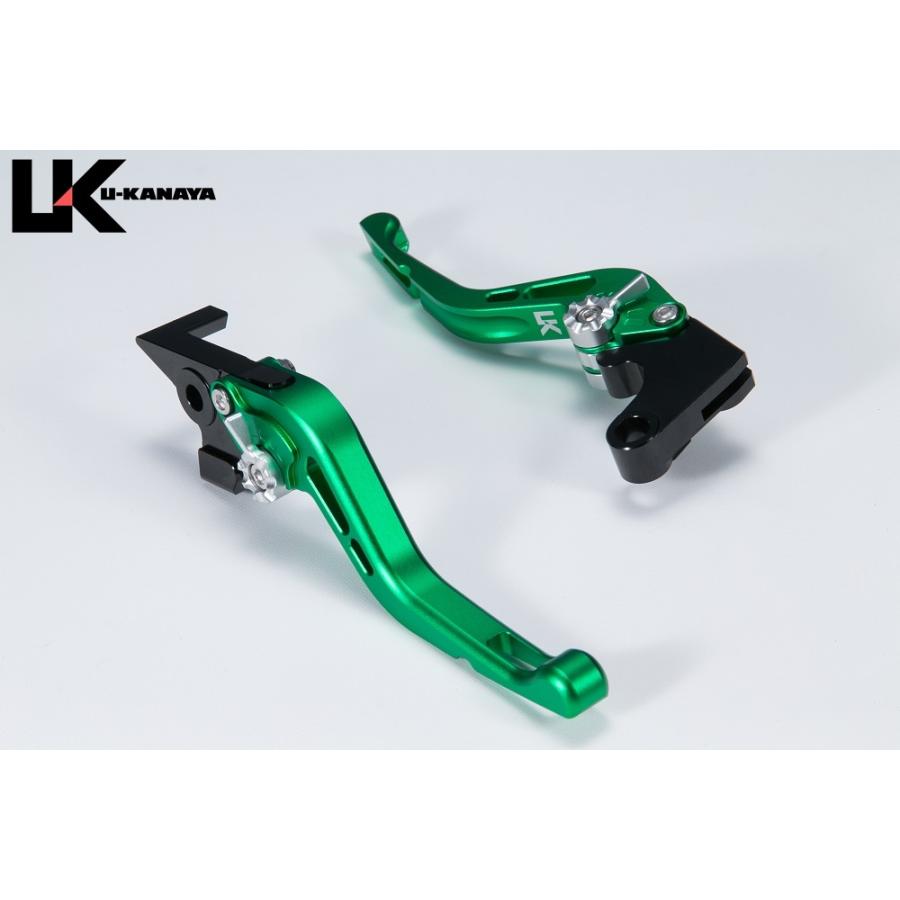 U-KANAYA（ユーカナヤ） GPタイプ アルミビレットレバーセット ZRX400