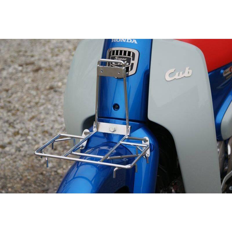 希少フロントキャリア カブ用？ Amazon | Honda(ホンダ) フロントキャリア スーパーカブ50(AA04)/110
