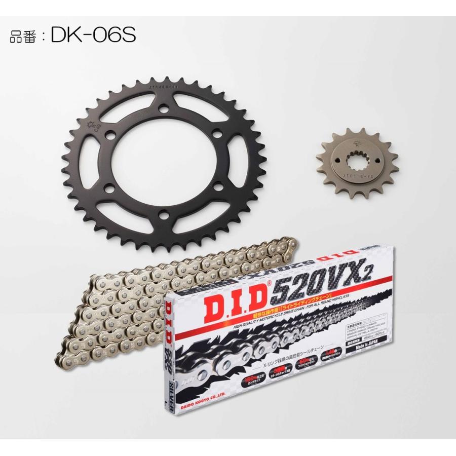 D.I.D DID ダイドー チェーン＆スプロケット3点交換キット カラー