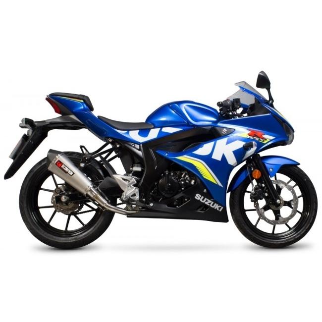 SCORPION スコーピオン セルケトテーパー フルエキゾーストマフラー GSX-R125 GSX-R150 SUZUKI スズキ マフラーの画像