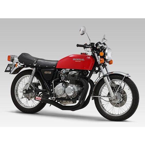 CB400F(ヨンフォア)カスタムパラノイア製 ヨシムラ機械曲げレプリカマフラー ヨシムラ（YOSHIMURA） レーシング機械曲ストレートサイクロン