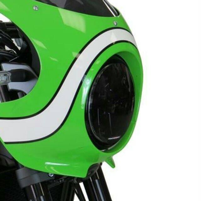 POWERBRONZE ヘッドライトレンズシールド カラー：ダークスモーク