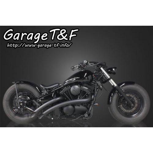 バルカン400 マフラー　最終値下げ Garage T＆F T&F ガレージ ベントマフラー タイプ1 カラー