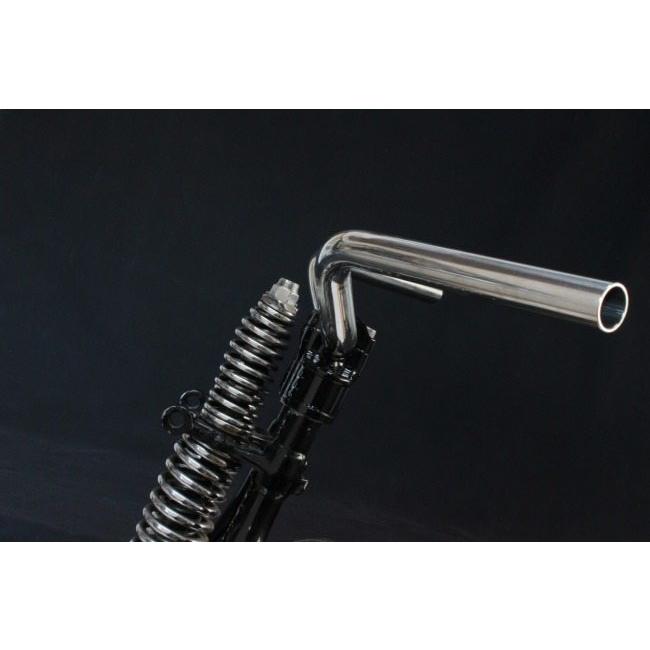 FORK フォーク ナローライズクランプ＆バーセット NRC for Springer ＋ ”Low rise” Bar 74 タイプスプリンガー (インライン) 45タイプスプリンガー ハンドルの画像
