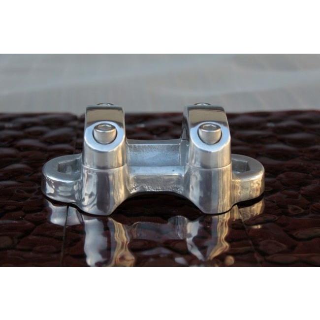 FORK フォーク ナローライズクランプ (Flat) Separated単品 sportster ’04- 他ライザーがソリッドマウントの車種 HARLEY-DAVIDSON ハーレーダビッドソンの画像
