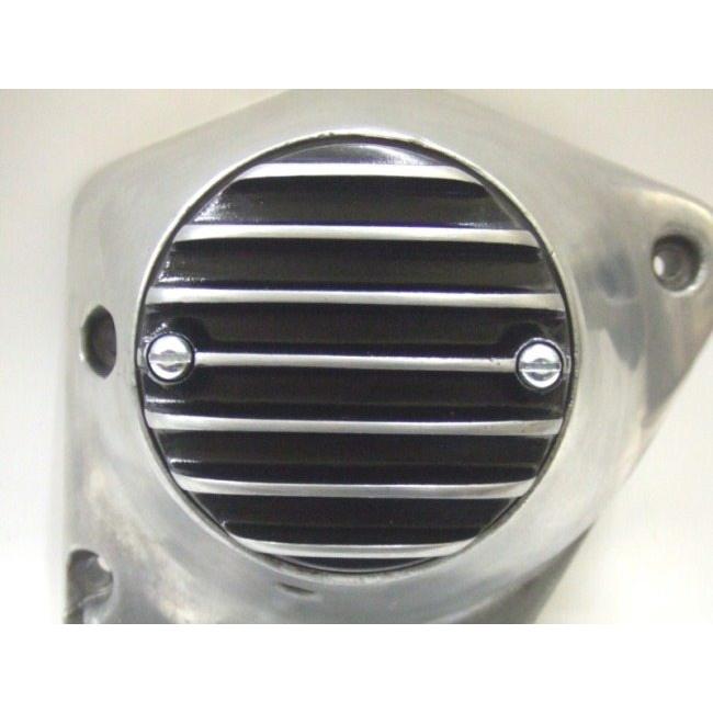 FORK フォーク ポイントカバー(横2穴) 7FIN BLACK BigTwin '70-'99
