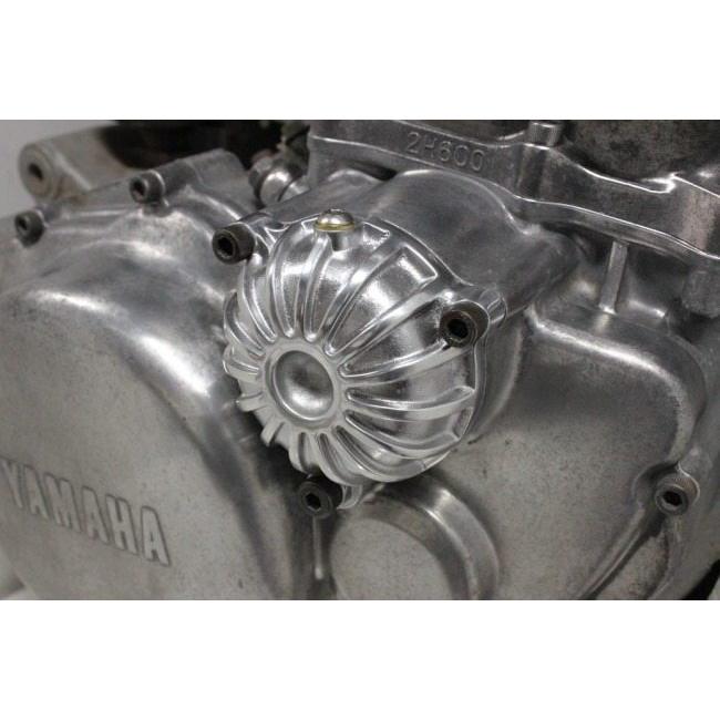 SR400 1JR 純正　中古　マフラー　キャブレター　新品オイルフィルター WM（ダブルエム） フィン付き オイルフィルターカバー SR400 SR500