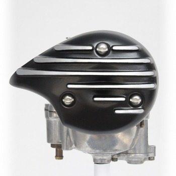 FORK フォーク 1135シリーズ キャブカバー タイプ：Tear Drop FIN Black S＆S Super E HARLEY-DAVIDSON ハーレーダビッドソン 吸気関連 エンジン | ブランド登録なし