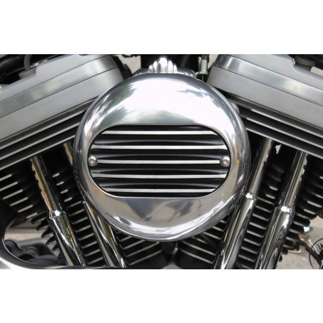FORK フォーク マルチフェイスエアクリーナーカバーインサート Fin Black FORK製Multi Face Air Cleaner専用オプション HARLEY-DAVIDSON ハーレーダビッドソン_1