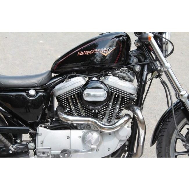 FORK フォーク マルチフェイスエアクリーナー ブラック タイプ：バー Evo Big Twin HARLEY-DAVIDSON ハーレーダビッドソン 吸気関連 エンジン_1