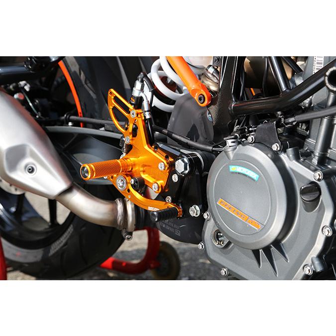 BABYFACE ベビーフェイス バックステップキット カラー：ブラック 250DUKE 390DUKE KTM KTM KTM KTM :  23833349 : ウェビック1号店 - 通販 - Yahoo!ショッピング