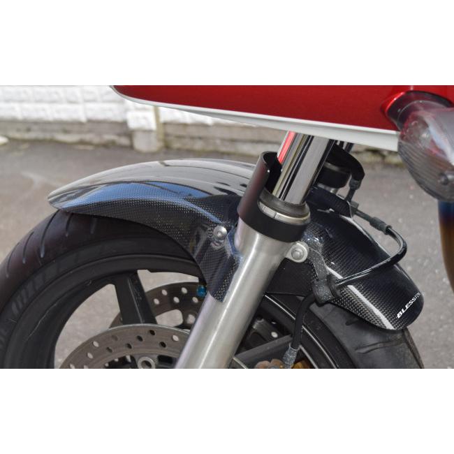 BLESS R’S ブレスアールズ カーボン フロントフェンダー(ショートタイプ) 仕様：光沢クリア塗装済み品 CB1300スーパーフォア HONDA ホンダ フロントフェンダー | ブランド登録なし | 02