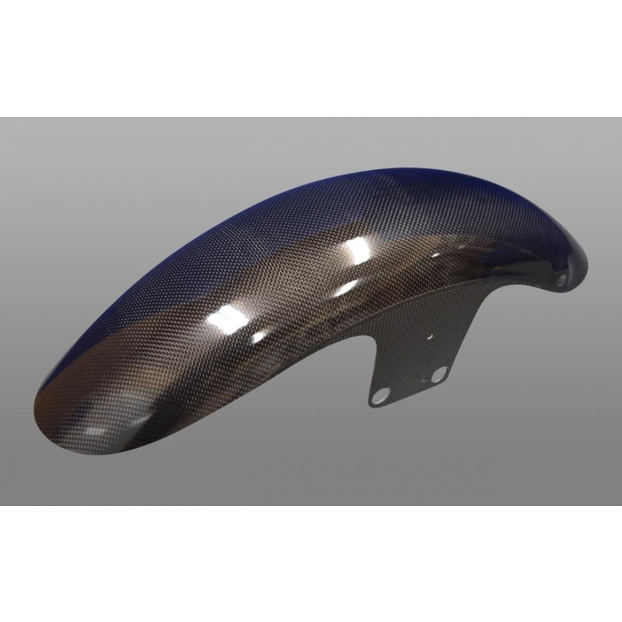 BLESS R’S ブレスアールズ カーボン フロントフェンダー(ショートタイプ) 仕様：光沢クリア塗装済み品 ZEPHYR1100 KAWASAKI カワサキ フロントフェンダー 外装