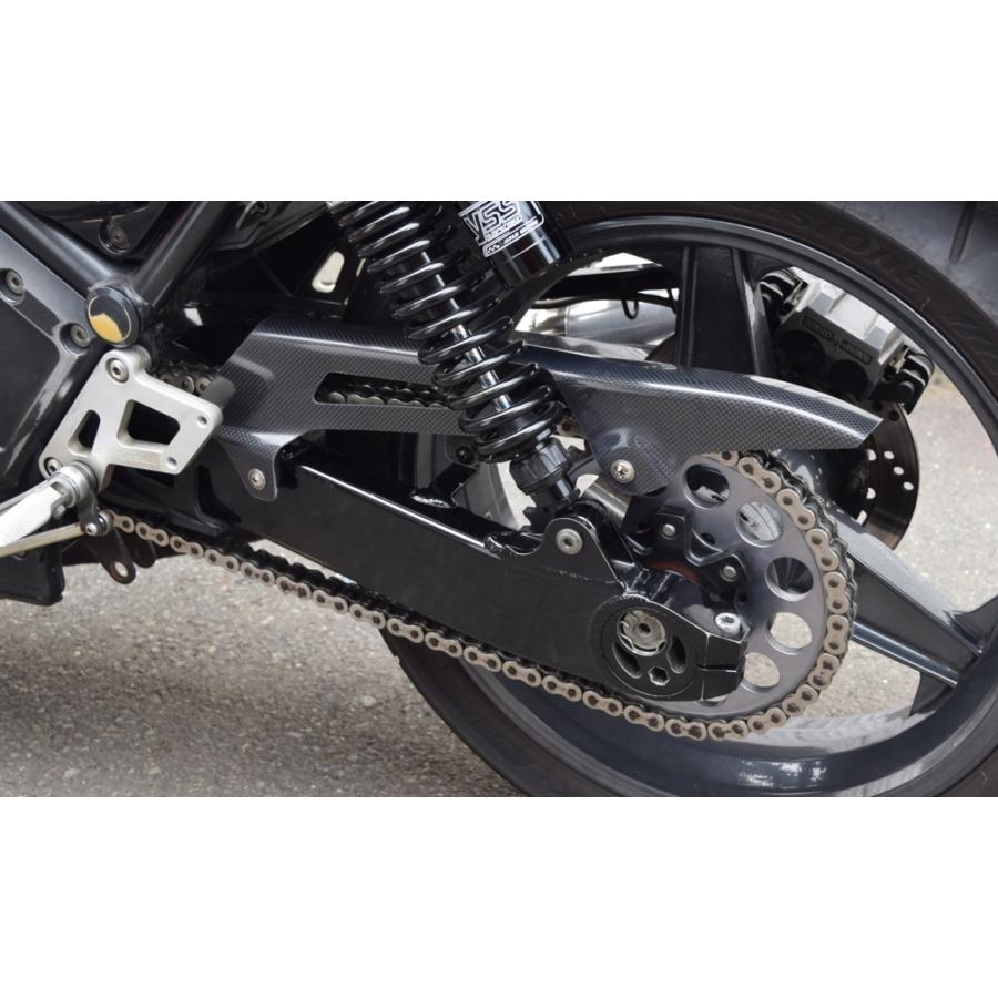 BLESS R’S ブレスアールズ カーボン チェーンガード(ノーマルタイプ) 仕様：光沢クリア塗装済み品 ZEPHYR1100 KAWASAKI カワサキ チェーンカバー 外装 | ブランド登録なし | 01