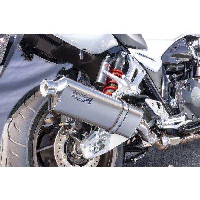 YAMAMOTO RACING ヤマモトレーシング SPEC-A スリップオンマフラー TYPE-S カラー：チタン CB1300SF CB1300SB HONDA ホンダ マフラーの画像