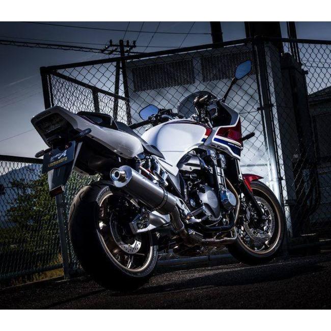 YAMAMOTO RACING ヤマモトレーシング SPEC-A スリップオン サイレンサー素材：チタン CB1300SF CB1300SB HONDA ホンダ スリップオンマフラー マフラーの画像