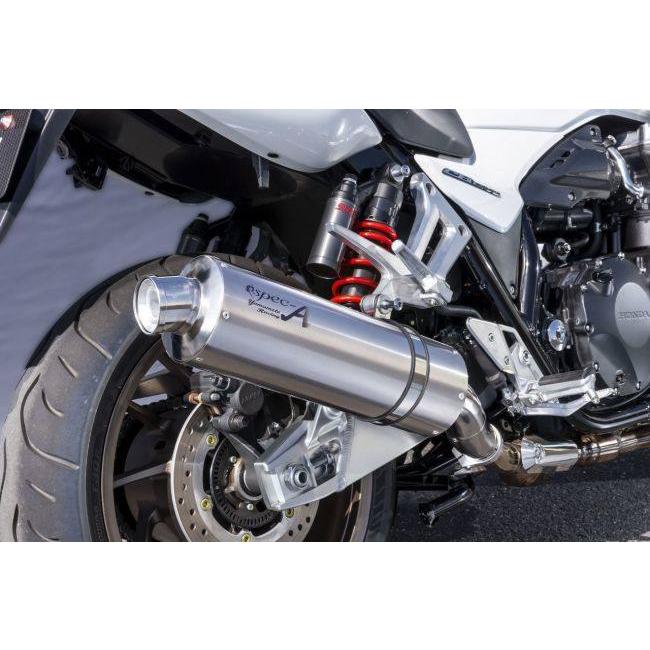 YAMAMOTO RACING ヤマモトレーシング SPEC-A スリップオン サイレンサー素材：チタン CB1300SF CB1300SB HONDA ホンダ スリップオンマフラー マフラーの画像