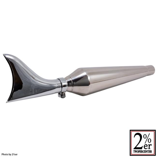 2%er（ツーパーセンター） メガホンフィッシュテールマフラー スリップ