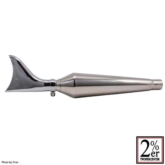 2%er（ツーパーセンター） メガホンフィッシュテールマフラー スリップ