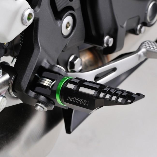 DAYTONA デイトナ PREMIUM ZONE(プレミアムゾーン) PZR-09 ライダー側ステップ カワサキ車用 Ninja ZX-4R SE ニンジャ250 ニンジャ400 (2014-) フットペグ_3
