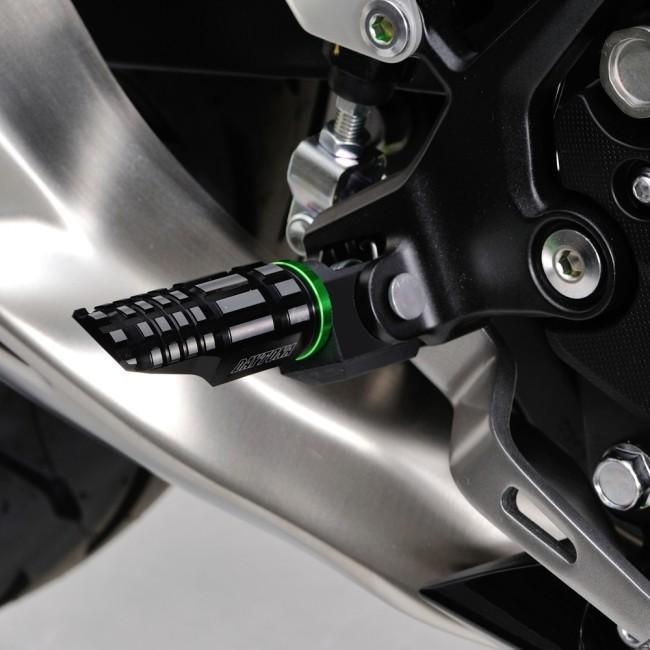 DAYTONA デイトナ PREMIUM ZONE(プレミアムゾーン) PZR-09 ライダー側ステップ カワサキ車用 Ninja ZX-4R SE ニンジャ250 ニンジャ400 (2014-) フットペグ_4