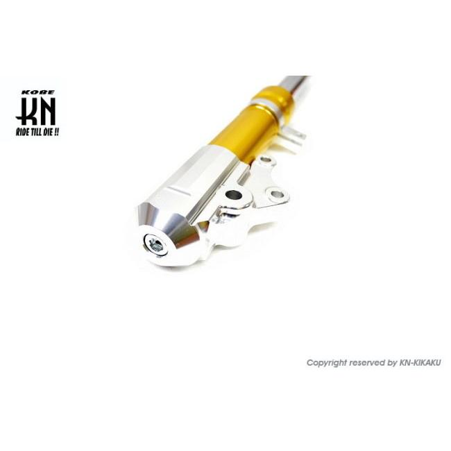 KN企画 ケイエヌキカク アルミ削り出し フロントフォーク カラー：ゴールド アドレスV125 アドレスV125G アドレスV125Gリミテッド アドレスV125S SUZUKI スズキ | KN企画 | 09