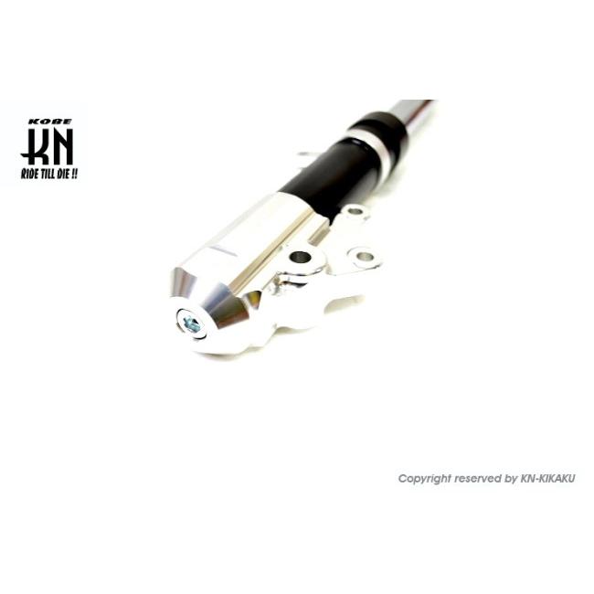 KN企画 ケイエヌキカク アルミ削り出し フロントフォーク カラー：ブラック アドレスV125 アドレスV125G アドレスV125Gリミテッド アドレスV125S SUZUKI スズキ | KN企画 | 01