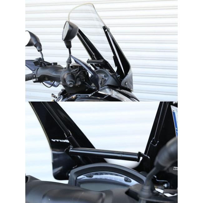 KIJIMA キジマ TRICITY125 TRICITY155 ハンドルマウントステー BK MWS155 MWS125 トリシティ 155 YAMAHA ヤマハ マルチバー・マウントバー 電子機器類 | KIJIMA | 08
