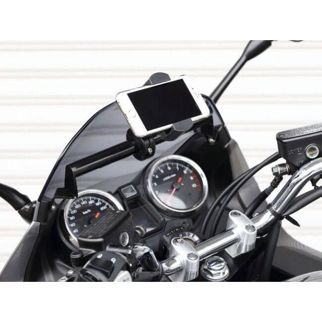 KIJIMA キジマ ハンドルマウントステー CB1300スーパーボルドール CB400スーパーボルドール HONDA ホンダ マルチバー・マウントバー 電子機器類 | KIJIMA | 02