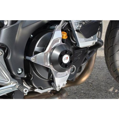 Agras - AGRAS アグラス レーシングスライダー 色合い：白いこと SV650 SUZUKI スズキ エンジンスライダー・フレームスライダー ひな型