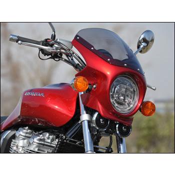 CHIC DESIGN シックデザイン ロードコメット カラー：キャンディプロミネンスレッド(年式：’17／カラーコード：R342) / スクリーンカラー：スモーク CB1100EX | CHIC DESIGN