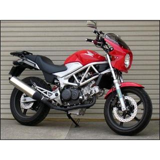 CHIC DESIGN シックデザイン ロードコメット スクリーンカラー：スモーク / カラー：マットビュレットシルバー VTR250 HONDA ホンダ ビキニカウル カウル関連