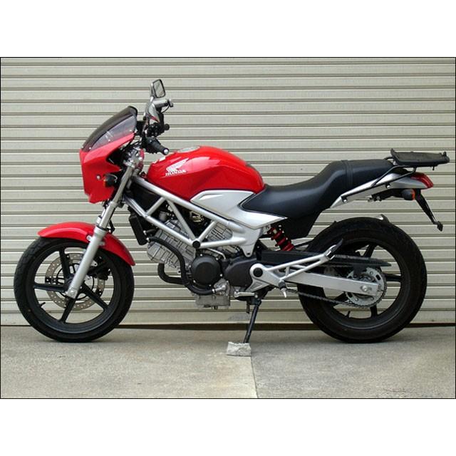 CHIC DESIGN シックデザイン ロードコメット スクリーンカラー：スモーク / カラー：マットビュレットシルバー VTR250 HONDA ホンダ ビキニカウル カウル関連