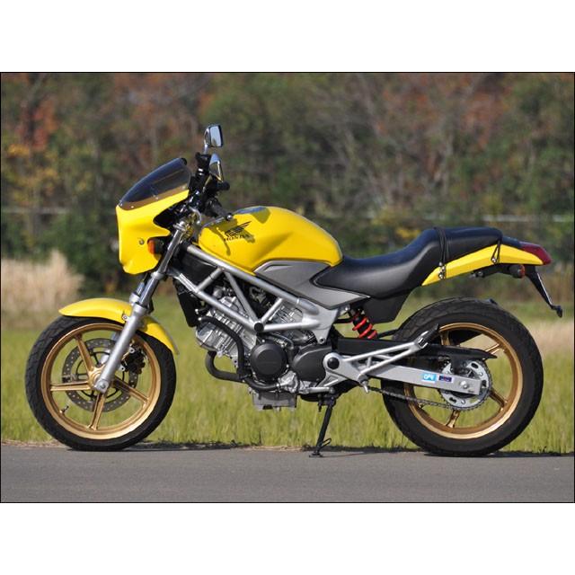 CHIC DESIGN シックデザイン ロードコメット スクリーンカラー：スモーク / カラー：マットビュレットシルバー VTR250 HONDA ホンダ ビキニカウル カウル関連