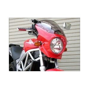 CHIC DESIGN シックデザイン ロードコメット2 スクリーンカラー：スモーク / カラー：パールサンビームホワイト VTR250 HONDA ホンダ ビキニカウル カウル関連