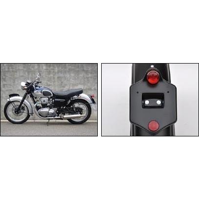 CHIC DESIGN（シックデザイン） W650 クラシックフェンダー リア