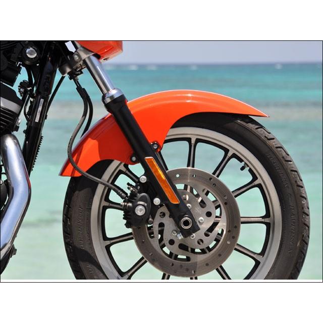 CHIC DESIGN シックデザイン ショートタイプ スポーツフェンダー フロント カラー：イエローパール SPORTSTERファミリー HARLEY-DAVIDSON ハーレーダビッドソンの画像