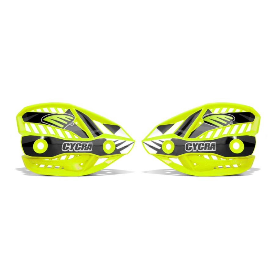 CYCRA サイクラ C.R.M. ウルトラハンドガード用シールド (ベンテッド) カラー：蛍光イエロー その他ハンドガードオプション・補修部品 ハンドル周辺パーツ | CYCRA