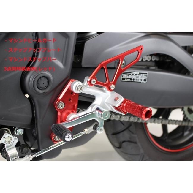 POSH Faith ポッシュ フェイス ステップアッププレート カラー：ゴールド YZF-R25 YZF-R3 MT-25 MT-03 YAMAHA ヤマハ バックステップ ステップ 足回りの画像