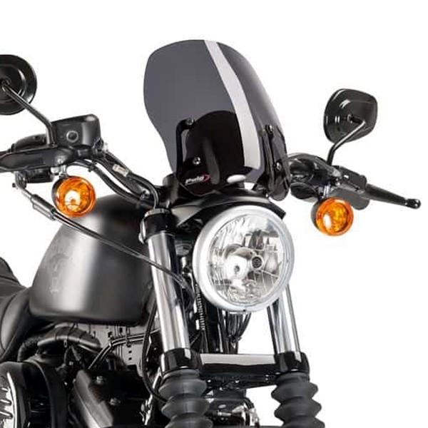 Puig プーチ ニュージェネレーションNKスクリーン(TOURING) カラー：ダークスモーク HARLEY-DAVIDSON ハーレーダビッドソン スクリーン 外装_3