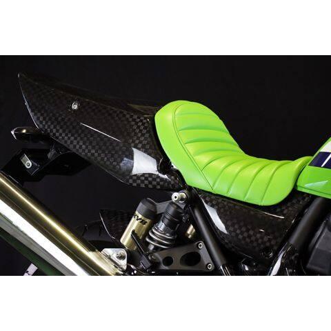 ZRX1200 DAEG エーテック アンダーカウル ライムグリーン 補修あり