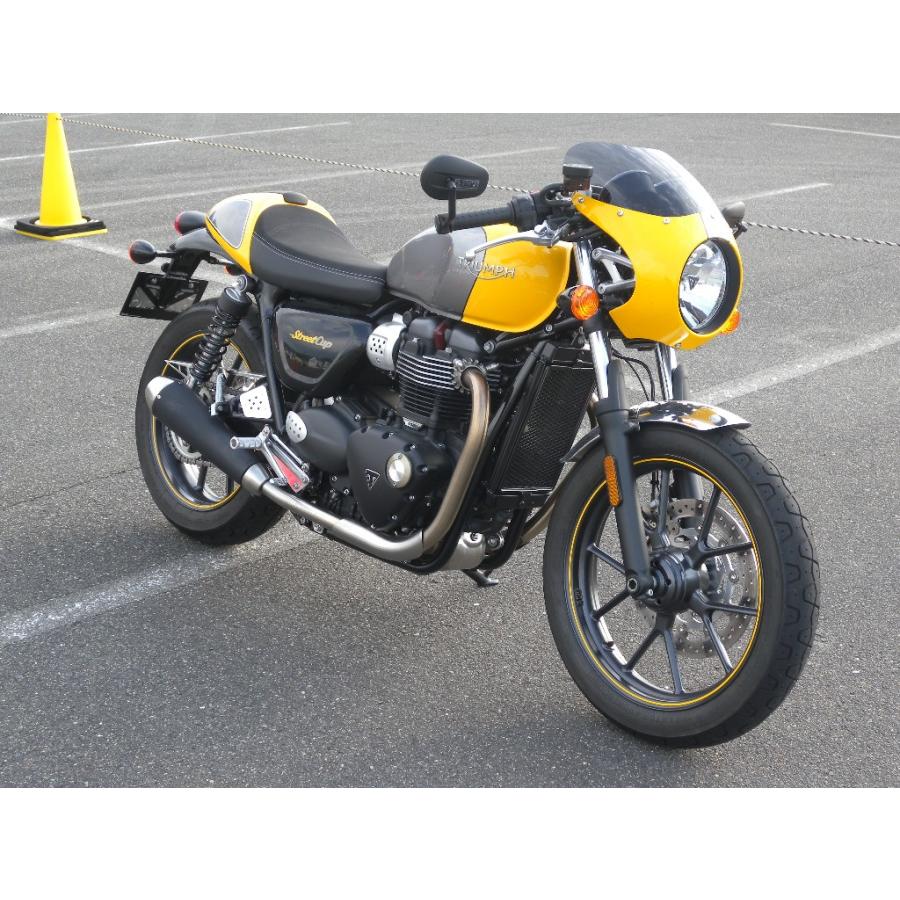 WM ダブルエム アロイビキニカウルキット スクリーンカラー：スモーク STREET CUP TRIUMPH トライアンフ ビキニカウル カウル関連 外装