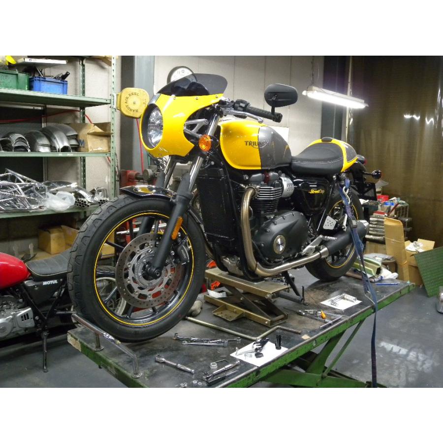 WM ダブルエム アロイビキニカウルキット スクリーンカラー：スモーク STREET CUP TRIUMPH トライアンフ ビキニカウル カウル関連 外装