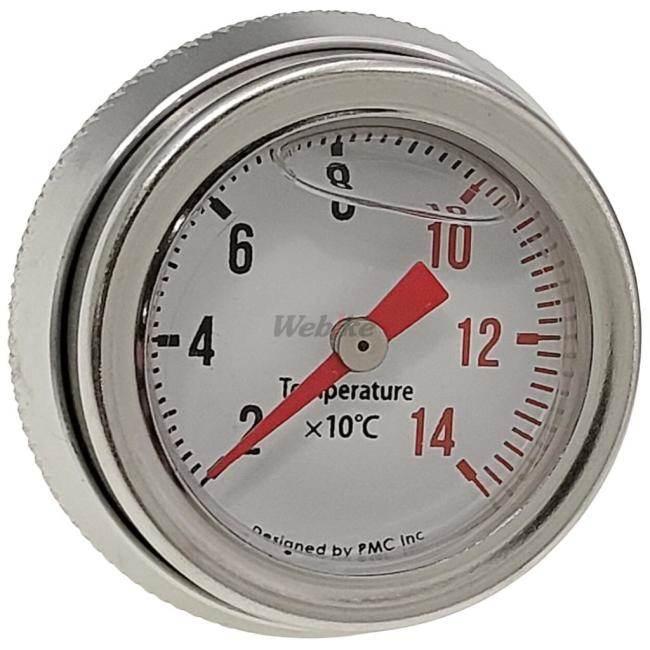 PMC ピーエムシー エンジンサーモゲージ M20 カラー：シルバー Z900RS KAWASAKI カワサキ 油温計 冷却関連 エンジン | PMC | 01