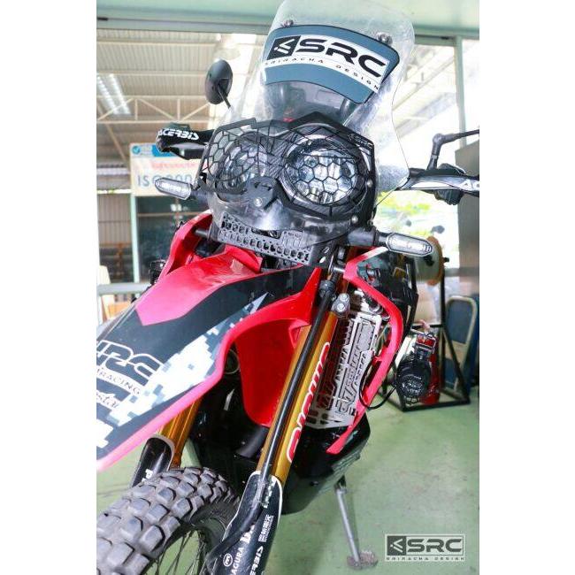 CRF250L/RALLY アルミ ラジエーターガード 新型CRF250L/RALLY用ラジエターガード登場、林道ツーリングへ行く前に