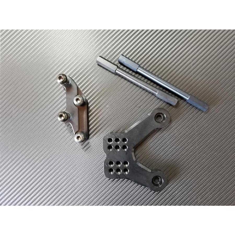 STRIKER ストライカー スペシャルステップ専用 レースコンバートキット ニンジャ250 ニンジャ400 (2014-) KAWASAKI カワサキ セットバックプレート ステップ