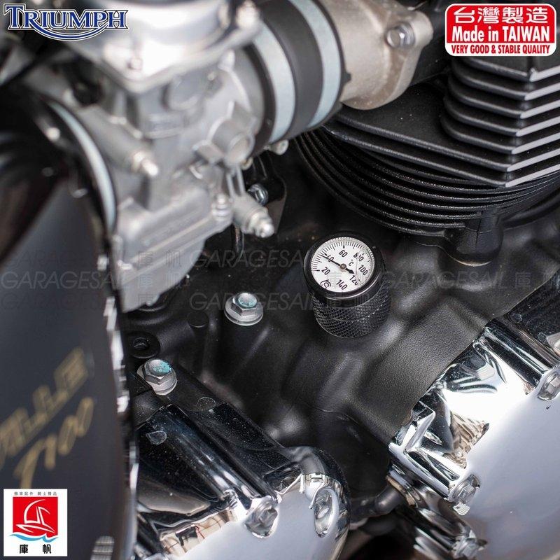 GarageSaiL ガレージセイル ユニバーサルオイル温度計 TRIUMPH 空冷／水冷 COLOR：ANODIZED SILVER トライアンフ 多機能油温・水温デジタルメーター 冷却関連 | ブランド登録なし | 02