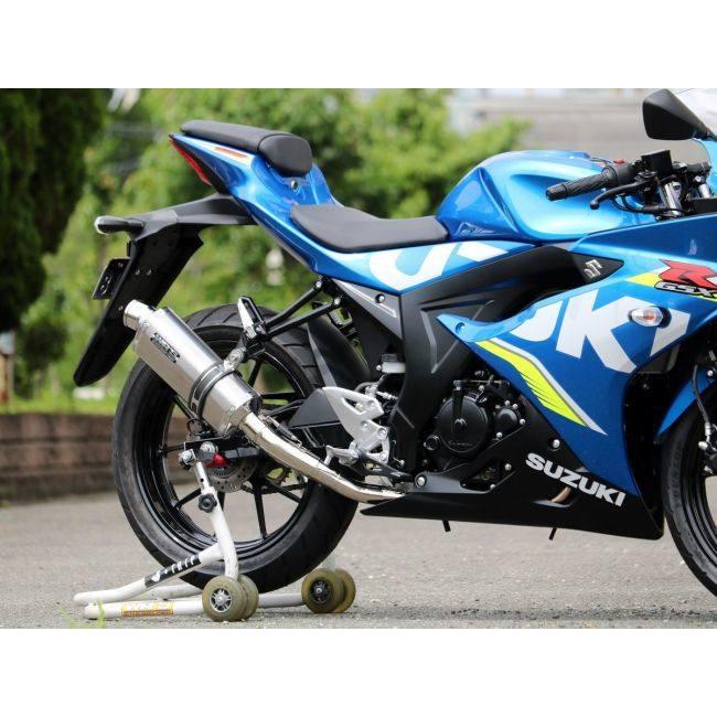 WR'Sオーバルマフラー　GSXー R125 WR'S（ダブルアールズ） WR'S オーバルタイプ フルエキゾースト