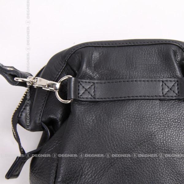 DEGNER レザーレッグバッグ／ホルダーバッグブラック DEGNER デグナー レザーホルスターバッグ カラー：ブラック